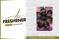 Black flower artistic painted background image Product Image 1