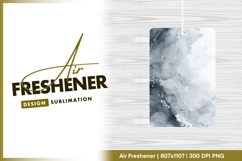 Abstract watercolor background grey scale air freshener Product Image 1