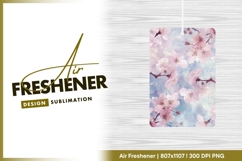 Soft pink cherry blossoms springtime air freshener Product Image 1