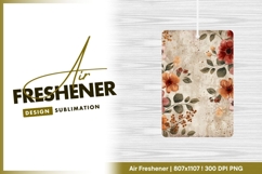 Floral watercolor background with earthy air freshener Product Image 1