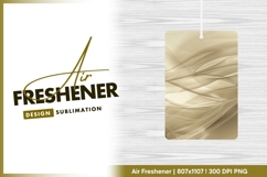 Beige abstract background with wave lines design air freshen Product Image 1