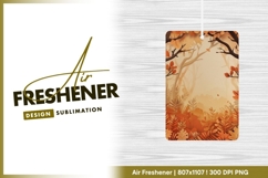 Warm autumn forest air freshener png Product Image 1