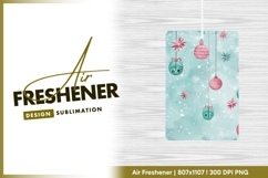 Festive christmas ornaments holiday air freshener png Product Image 1