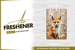 Portrait of a Red Fox with Autumnal air freshener Product Image 1