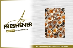 Overhead View of Many White Daisies with air freshener Product Image 1