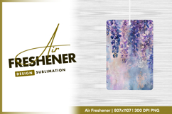 Hanging purple wisteria flowers decorative Air Freshener Product Image 1