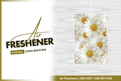 White Daisy Flowers with Yellow Centers air freshener Product Image 1