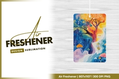 Colorful Abstract Trees and Landscape air freshener Product Image 1