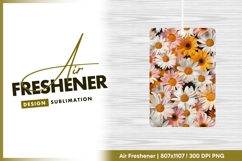 Daisy Flower Arrangement with White Pink air freshener Product Image 1