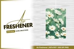 White Daisy Flowers with Yellow Centers and air freshener Product Image 1