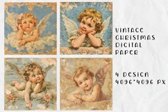 Vintage Angel Junk Journal Scrapbook Paper Product Image 1