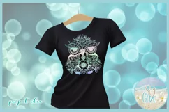 Owl Mandala Zentangle SVG | Owl SVG | Mandala SVG Product Image 5
