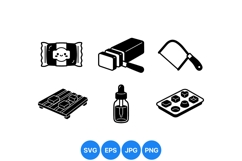 Minimal Japanese Mochi Food Icon Product Image 1