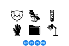 Simple Medical And Office Icon Product Image 1