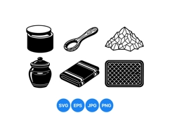 Spa Essentials Vector Icons For Wellness Designs Product Image 1