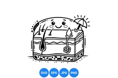 Cute Skin Care Vector Illustration For Dermatology Product Image 1