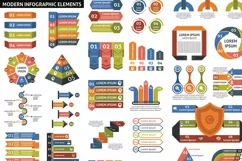 1000 Ultra Big Infographic Elements Product Image 14