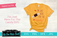 I&#039;m Just Here For the Candy Halloween SVG Product Image 1