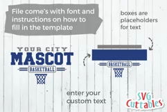 Basketball SVG | Basketball Template 005 | Shirt Design Product Image 6