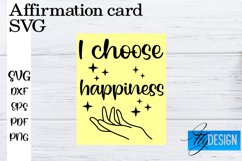 Affirmation Card SVG Design | Positive Affirmation Quotes Product Image 1