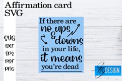 Affirmation Card SVG Design | Positive Affirmation Quotes Product Image 1