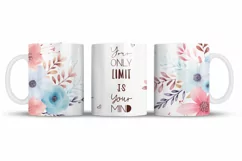 Affirmation Mug Sublimation Designs, Self Love Png, Positive Quotes PNG, Black History PNG, Mug Wrap