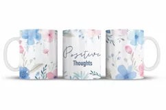 Affirmation Mug Sublimation Designs, Self Love Png, Positive Quotes PNG, Black History PNG, Mug Wrap
