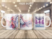 Affirmation Mug Sublimation Designs, Self Love Png, Positive Quotes PNG, Black History PNG, Mug Wrap