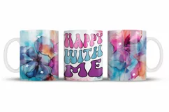 Affirmation Mug Sublimation Designs, Self Love Png, Positive Quotes PNG, Black History PNG, Mug Wrap