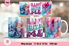 Affirmation Mug Sublimation Designs, Self Love Png, Positive Quotes PNG, Black History PNG, Mug Wrap