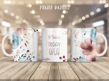 Affirmation Mug Sublimation Designs, Self Love Png, Positive Quotes PNG, Black History PNG, Mug Wrap