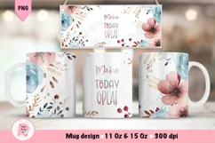 Affirmation Mug Sublimation Designs, Self Love Png, Positive Quotes PNG, Black History PNG, Mug Wrap