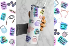 This is a tumbler sublimation affirmations bundle in JPG file format. It is with a very high resolution and is perfect for tumbler gifts.