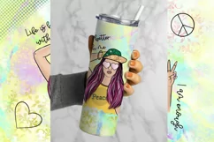 Tumbler Sublimation Affirmations Bundle, 20 oz tumbler wrap, Png Self Love
