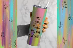 Tumbler Sublimation Affirmations Bundle, 20 oz tumbler wrap, Png Self Love