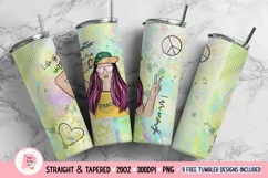 Tumbler Sublimation Affirmations Bundle, 20 oz tumbler wrap, Png Self Love