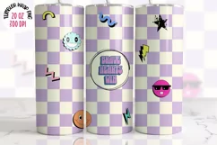 Tumbler Sublimation Affirmations Bundle, 20 oz tumbler wrap, Png Self Love