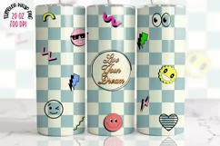 Tumbler Sublimation Affirmations Bundle, 20 oz tumbler wrap, Png Self Love