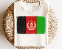 Afghanistan flag PNG, Sublimation Designs for Shirts, Mugs Product Image 2