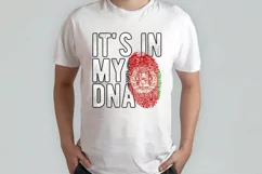 It's in my DNA Afghanistan Flag Fingerprint PNG Sublimation Product Image 2