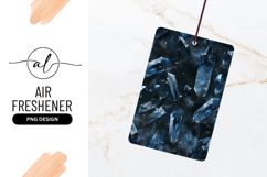 Watercolor Crystals On Dark Cosmic Background Product Image 1