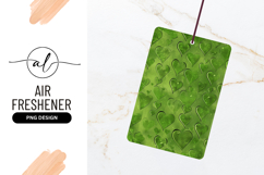 Green Heart Pattern Abstract Background Product Image 1
