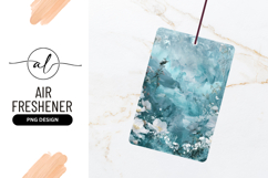 Winter Floral Dreamscape With Turquoise Background Product Image 1