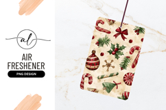 Festive Christmas Ornament And Candy Pattern Design Product Image 1
