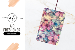 Pastel Floral Seamless Pattern Background Air Freshener Png Product Image 1