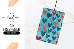 Heart Pattern Design With Air Freshener Png Product Image 1