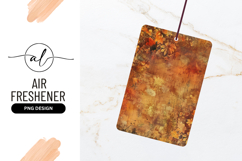 Autumnal Texture With Leaves Grunge Style Product Image 1