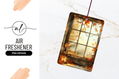 Autumn Window Scene With Glowing Lantern Light Product Image 1