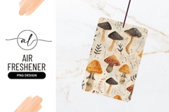 Watercolor Mushroom Pattern For Fall Decor Product Image 1