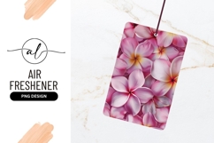 Pink Plumeria Flowers Fresh Air Freshener Png Product Image 1